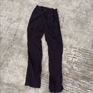 lululemon athletica Black Straight Leg Pants